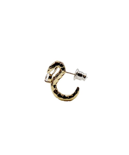 bizarre(ビザール)の「Bizarre ビザール 25Anniversary 1st Collection~サーペントバイパーシルバーピアス(ピアス(片耳用)・メンズ・ブラック/パープル/レッド/ゴールド・FREE)」の10枚目の写真