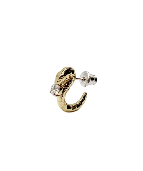 bizarre(ビザール)の「Bizarre ビザール 25Anniversary 1st Collection~サーペントバイパーシルバーピアス(ピアス(片耳用)・メンズ・ブラック/パープル/レッド/ゴールド・FREE)」の12枚目の写真