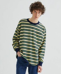 ORIGINAL STRIPE KNIT L/S TEE