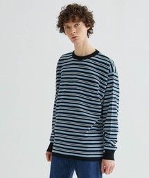 ORIGINAL STRIPE KNIT L/S TEE