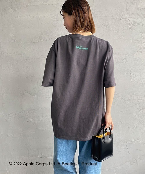 The Beatles（ザビートルズ）の「[THE BEATLES/ザ ビートルズ] フォトプリントTシャツ（Tシャツ/カットソー・レディース・オフホワイト/チャコール・XL/L/M）」の20枚目の写真