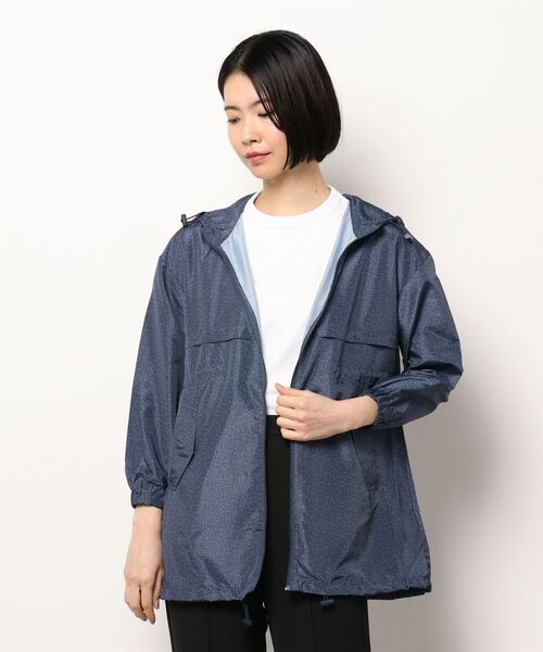 BELLUNA PLUS(ベルーナ)の「はっ水軽量パーカー(ポーチ付)(パーカー・レディース・ネイビー/ラベンダー/ピンク系その他・MEDIUM/X-LARGE/LARGE)」の5枚目の写真