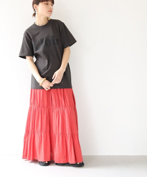 【shemoshelly】WEB限定5.6オンスユニセックスCloirロゴT