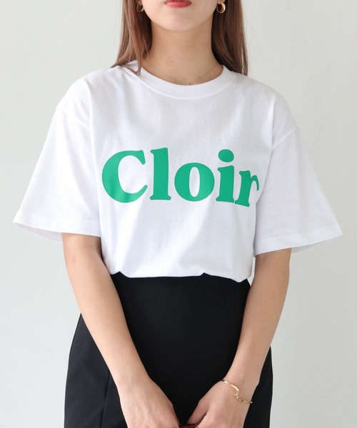 1枚で主役 ★ CHLOE クロップドジャージーTシャツ Chloé コットンジャージー製クロップドボクシーロゴTシャツ