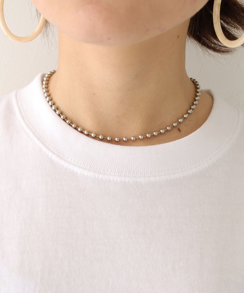 HER CLOSET(ハークローゼット)の「【shemoshelly】WEB限定 5.6オンスユニセックスCloirロゴT 新色追加(Tシャツ/カットソー・レディース・ホワイト/チャコールグレー/ブラック/ピンク/ブラウン/ネイビー/ホワイト系その他/ホワイト系その他2・S/M/L)」の9枚目の写真