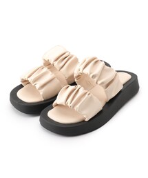 DRESKIP | ギャザースポサン(サンダル)