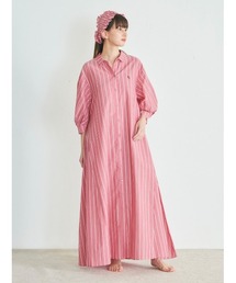 【美品】スナイデルホーム 24SS ストライプ ロング ワンピース 水色 すべてのワンピース｜SNIDEL(スナイデル)の通販サイト【公式】