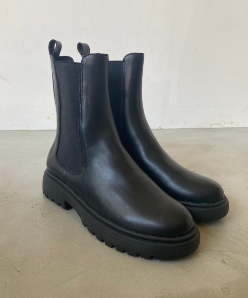 Aunt Marie's（アントマリーズ）の「ショートブーツ（ブーツ・レディース・ブラック・M）」の4枚目の写真