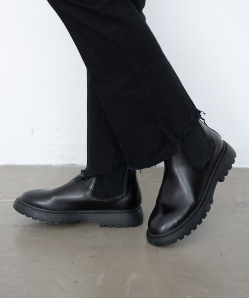 Aunt Marie's（アントマリーズ）の「ショートブーツ（ブーツ・レディース・ブラック・M）」の8枚目の写真