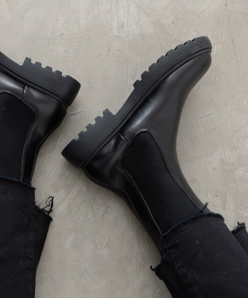 Aunt Marie's（アントマリーズ）の「ショートブーツ（ブーツ・レディース・ブラック・M）」の9枚目の写真