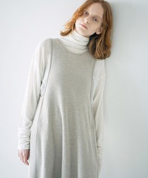 And A | unfil アンフィル / superfine merino crape-jersey  turtle スーパーファインメリノ クレープジャージー タートルネックニットソー / WWFL-UW126(ニット/セーター)