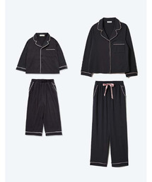 SLEEPY SLEEPY（スリーピースリーピー）の「コットンベアパジャマ 長袖ロングパンツ【親子ペアパジャマ／レディース＋キッズ】／SLEEPY SLEEPY（ルームウェア/パジャマ）」