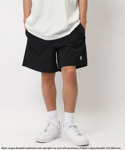 BACK TO THE FIELD（バック トゥー ザ フィールド）の「【MLB】ナイロンロゴショートパンツ（その他パンツ・メンズ・ブラック/グレー/ブルー・MEDIUM/LARGE）」の5枚目の写真