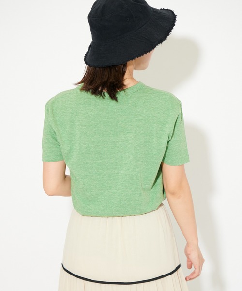 U by SPICK&SPAN(ユーバイスピックアンドスパン)の「BIGロゴTee(Tシャツ/カットソー・レディース・グレー/グリーン・FREE)」の20枚目の写真