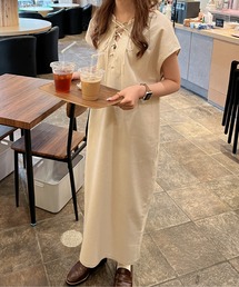 Ambre Ciel | 2WAYレースアップジャンスカ／【WEB/EC限定商品】(ジャンパースカート)