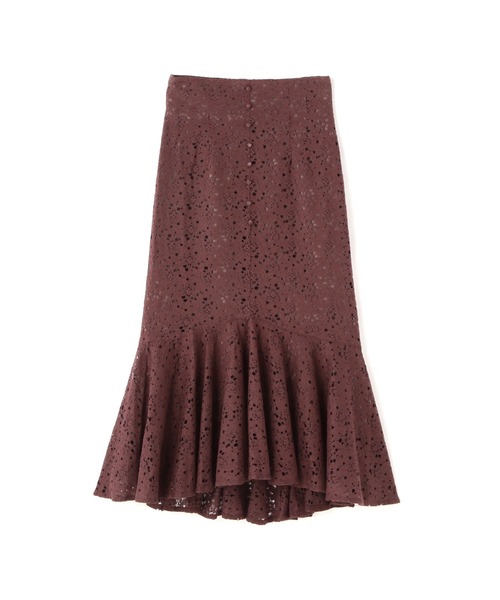 PROPORTION BODY DRESSING(プロポーションボディドレッシング)の「<E>マーメイドレーススカート / 1212227600(スカート・レディース・ブラウン/ピンク/ベージュ・MEDIUM/X-SMALL/SMALL)」の12枚目の写真