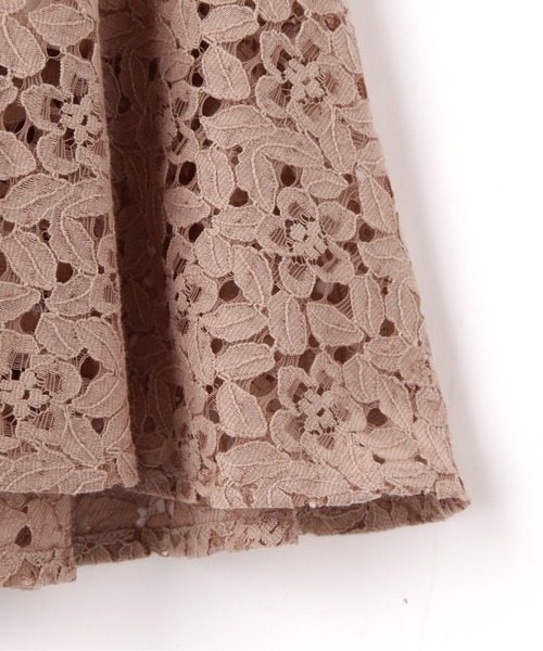 PROPORTION BODY DRESSING(プロポーションボディドレッシング)の「<E>マーメイドレーススカート / 1212227600(スカート・レディース・ブラウン/ピンク/ベージュ・MEDIUM/X-SMALL/SMALL)」の18枚目の写真