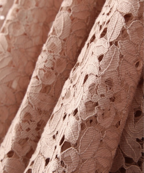 PROPORTION BODY DRESSING(プロポーションボディドレッシング)の「<E>マーメイドレーススカート / 1212227600(スカート・レディース・ブラウン/ピンク/ベージュ・MEDIUM/X-SMALL/SMALL)」の20枚目の写真