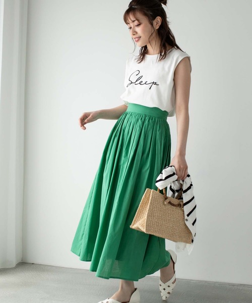 Edit Sheen(エディットシーン)の「バンブーハンドルペーパーかごバッグ(かごバッグ・レディース・ブラック/ベージュ・FREE)」の13枚目の写真