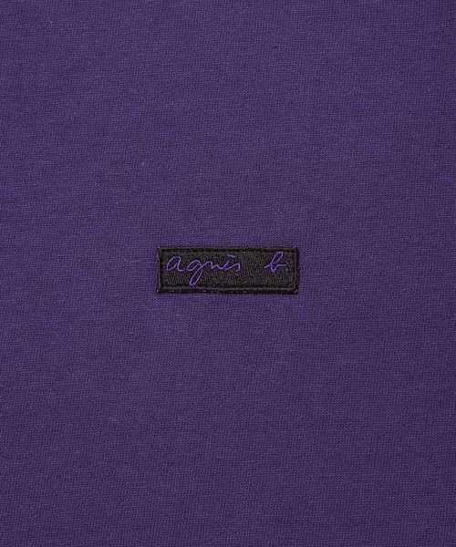 【agnesb.pourADAMETROPE】ワッペン刺繍Tシャツ