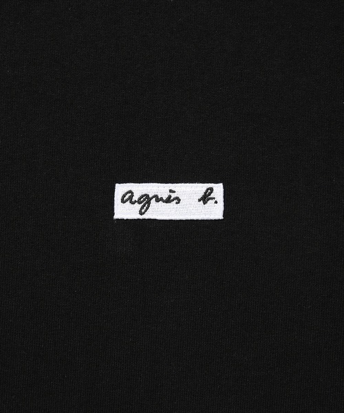 【agnesb.pourADAMETROPE】ワッペン刺繍Tシャツ