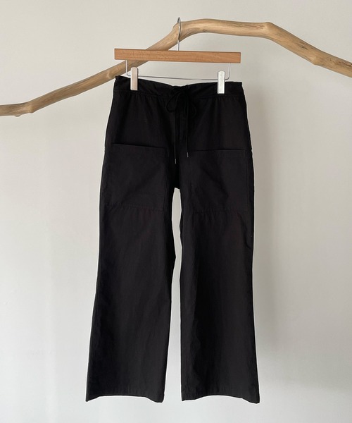 CANAL JEAN(キャナルジーン)の「RED CHOP WORKS(レッドチョップワークス) フロントポケットパンツ(その他パンツ・レディース・ホワイト/ブラック・38/36)」の10枚目の写真