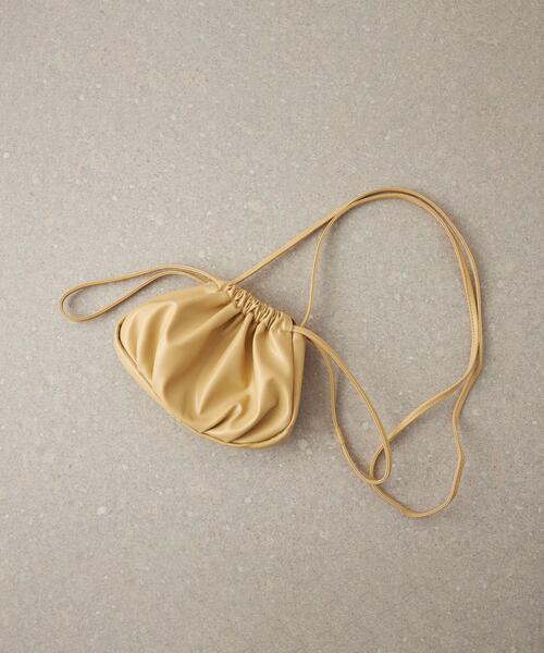 CITEN（シテン）の「＜CITEN＞2WAY ソフト巾着 ショルダーバッグ（ショルダーバッグ・レディース・ライトブルー/ブラック/パープル/クリーム・FREE）」の17枚目の写真