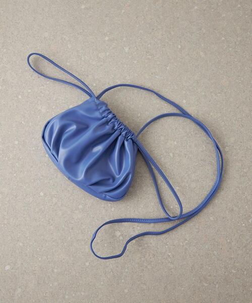 CITEN（シテン）の「＜CITEN＞2WAY ソフト巾着 ショルダーバッグ（ショルダーバッグ・レディース・ライトブルー/ブラック/パープル/クリーム・FREE）」の18枚目の写真