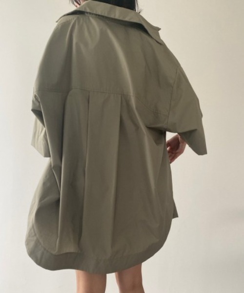 HANNE（アン）の「シャツセットアップ（セットアップ・レディース・カーキ/グリーン/ブルー/ブラック・フリー）」の17枚目の写真