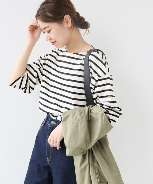 JOURNAL STANDARD relume Leminor カットソー 別注【Leminor/ルミノア】*RELUME Loose border Tee：カットソー