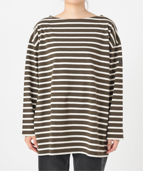 ジャーナル別注　ルミノア　RELUME Loose border T 別注【Leminor/ルミノア】*RELUME Loose border Tee：カットソー