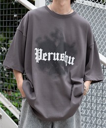 Perushu | ファイアハートプリントTシャツ(Tシャツ/カットソー)