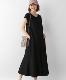 カットティアードフレンチスリーブワンピ/345904