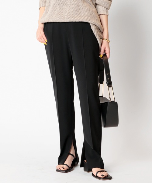 AP STUDIO（エーピーストゥディオ）の「《追加》SCENTOF インサイドスリットパンツ（その他パンツ・レディース・ブラック・40/38/36/34）」の6枚目の写真