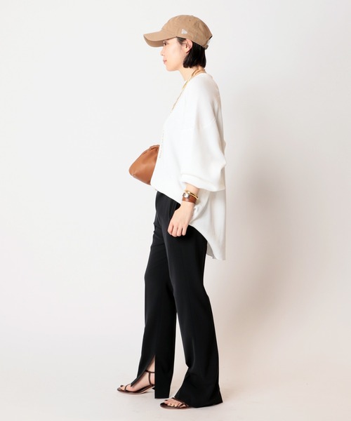 AP STUDIO（エーピーストゥディオ）の「《追加》SCENTOF インサイドスリットパンツ（その他パンツ・レディース・ブラック・40/38/36/34）」の18枚目の写真