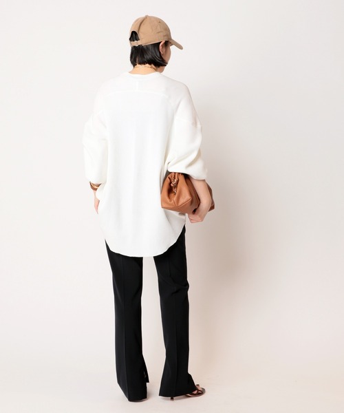 AP STUDIO（エーピーストゥディオ）の「《追加》SCENTOF インサイドスリットパンツ（その他パンツ・レディース・ブラック・40/38/36/34）」の19枚目の写真