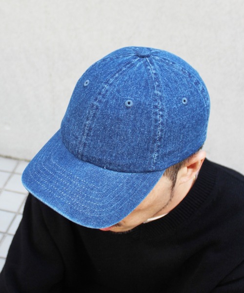 United Athle(ユナイテッドアスレ)の「【UNITED ATHLE】ユナイテッドアスレ コットン ツイル ロー キャップ 9670(キャップ・レディース・ブラック/ベージュ/グリーン/スモークピンク/ホワイト/モカ/ライトブルー/インディゴブルー・FREE)」の7枚目の写真