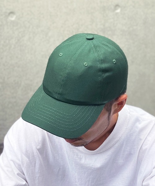 United Athle(ユナイテッドアスレ)の「【UNITED ATHLE】ユナイテッドアスレ コットン ツイル ロー キャップ 9670(キャップ・レディース・ブラック/ベージュ/グリーン/スモークピンク/ホワイト/モカ/ライトブルー/インディゴブルー・FREE)」の1枚目の写真