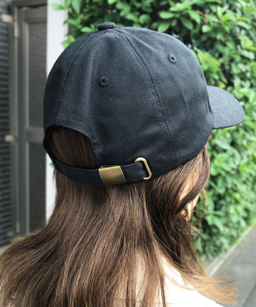 United Athle(ユナイテッドアスレ)の「【UNITED ATHLE】ユナイテッドアスレ コットン ツイル ロー キャップ 9670(キャップ・レディース・ブラック/ベージュ/グリーン/スモークピンク/ホワイト/モカ/ライトブルー/インディゴブルー・FREE)」の3枚目の写真