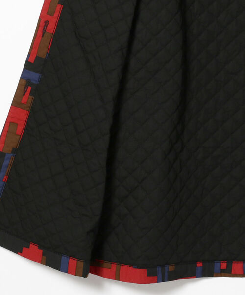 fennica（フェニカ）の「homspun / patchwork　パッチワークプリント裏キルティングコート（その他アウター・レディース・その他2・ONE SIZE）」の6枚目の写真
