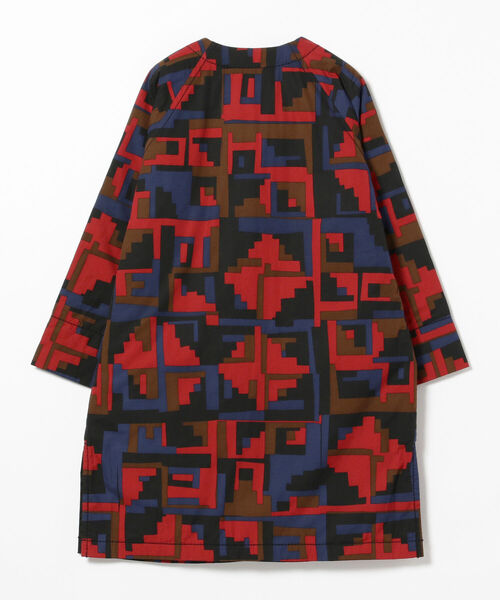 fennica（フェニカ）の「homspun / patchwork　パッチワークプリント裏キルティングコート（その他アウター・レディース・その他2・ONE SIZE）」の7枚目の写真