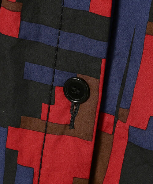 fennica（フェニカ）の「homspun / patchwork　パッチワークプリント裏キルティングコート（その他アウター・レディース・その他2・ONE SIZE）」の8枚目の写真