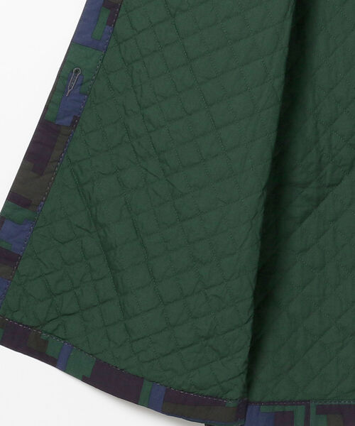 fennica（フェニカ）の「homspun / patchwork　パッチワークプリント裏キルティングコート（その他アウター・レディース・その他2・ONE SIZE）」の10枚目の写真