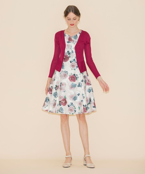 TOCCA(トッカ)の「ATELIER SENKA ドレス(ワンピース・レディース・アイボリー系7/ブラック系7・4/6/2/0)」の21枚目の写真