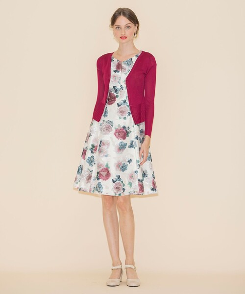 TOCCA(トッカ)の「ATELIER SENKA ドレス(ワンピース・レディース・アイボリー系7/ブラック系7・4/6/2/0)」の20枚目の写真