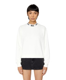 DIESEL | レディース スウェット モックネック(スウェット)