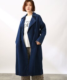 ◆デニムトレンチ