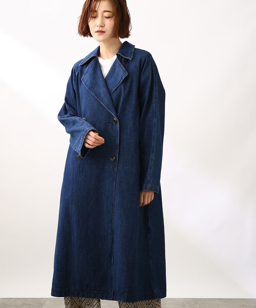 tk. デニムトレンチコート THE SHOP TK （ザ ショップ ティーケー ）の「◇デニムトレンチ