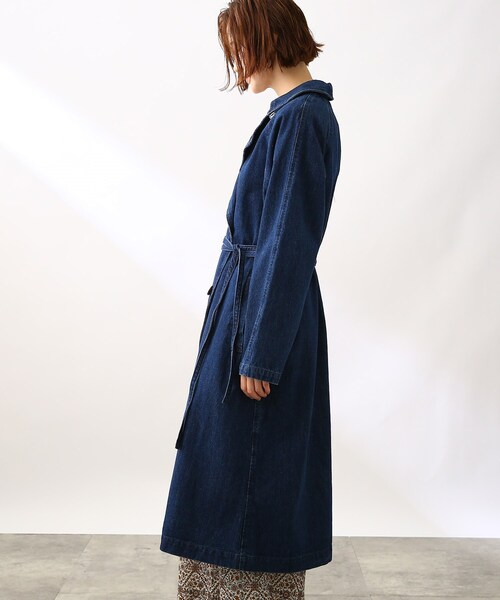 期間限定 セール - 売れ筋ランキングをチェック THE SHOP TK （ザ ショップ ティーケー ）の「◇デニムトレンチ ジャケット・アウター