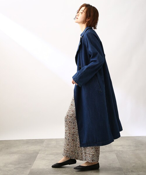 THE SHOP TK （ザ ショップ ティーケー ）の「◇デニムトレンチ